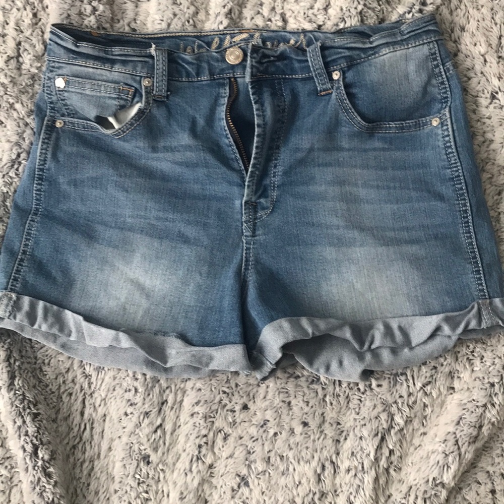 High waisted shorts